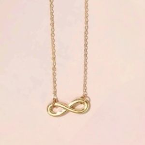 NEW Gold Infinity Adjustable Necklace